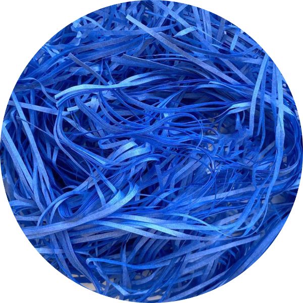 Royal Blue Shredded Paper - 50g