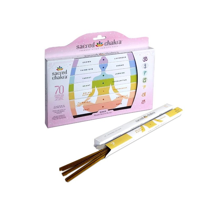 Sacred Chakra Premium Incense Gift Pack
