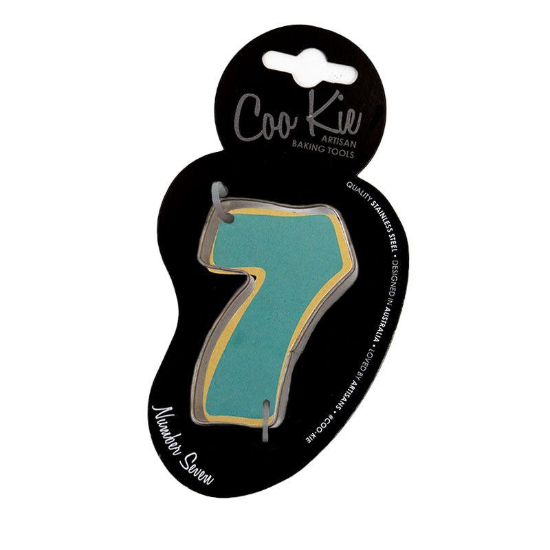 Coo Kie NUMBER 7 Cookie Cutter - 73mm L x 15mm D