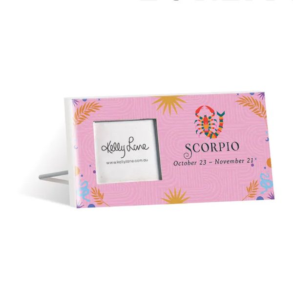 Zodiac Scorpio Photo Frame - 10cm x 20cm