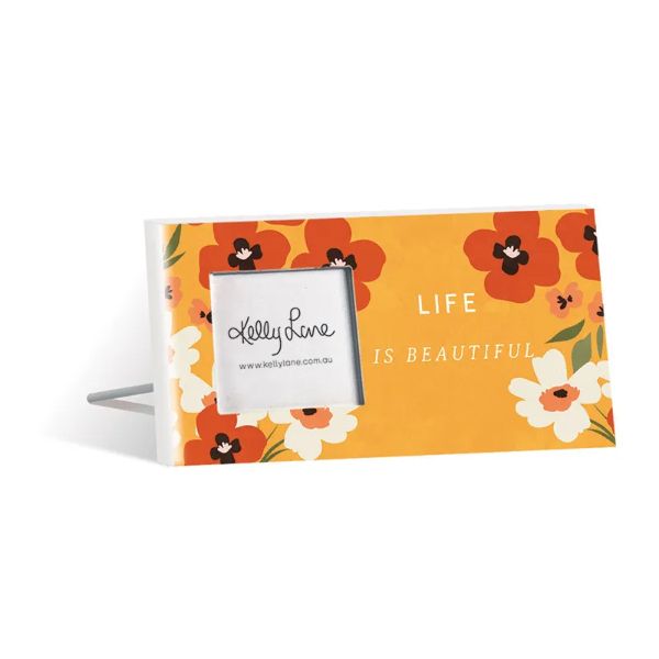 Flower Market Life Photo Frame - 10cm x 20cm