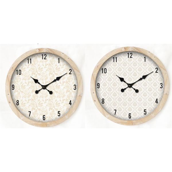 Wood Clock - 60cm