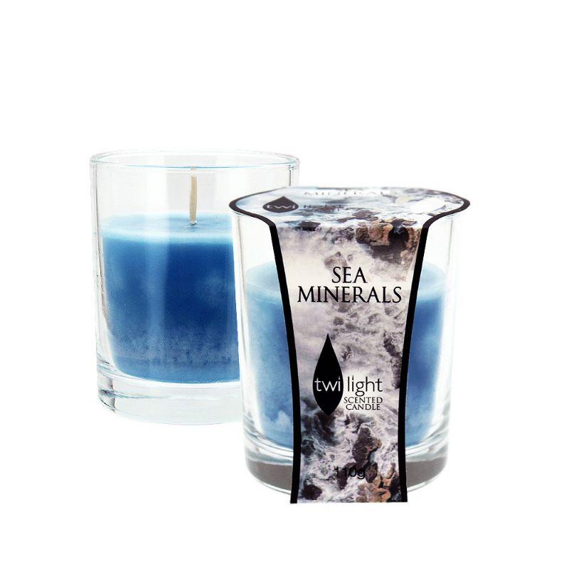 Twilight Sea Minerals Candle Jar - 6.8cm x 8.4cm