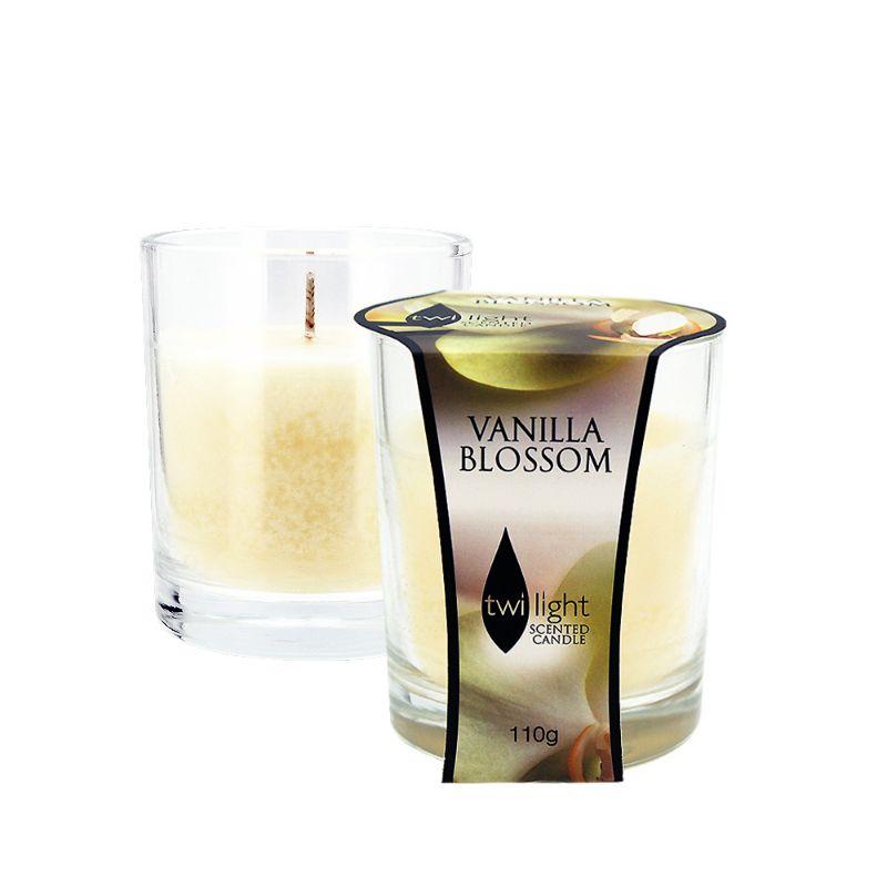 Twilight Vanilla Blossom Candle Jar - 6.8cm x 8.4cm