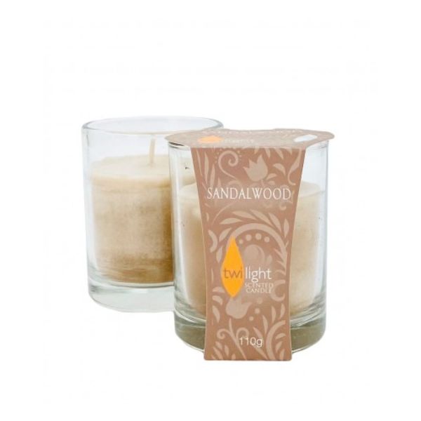 Twilight Sandalwood Candle Jar - 7cm x 8.4cm