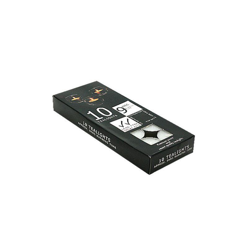 10 Pack T-Lite Candles - 9hrs