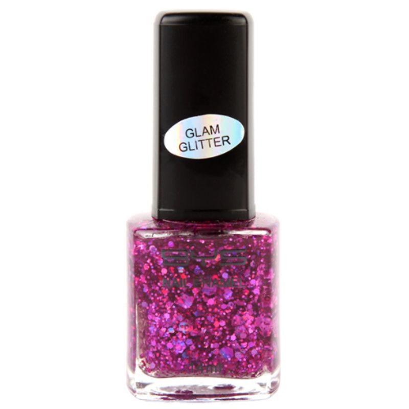 BYS Glam Glitter Intergalactic Nail Polish N550