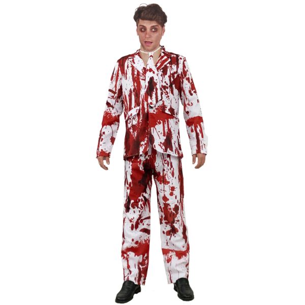 Mens Bloody Valentine Costume - M