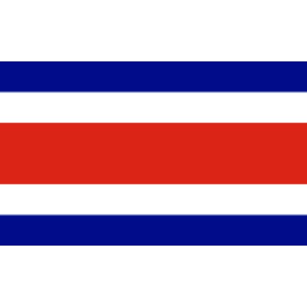 Costa Rica Flag - 90cm x 150cm