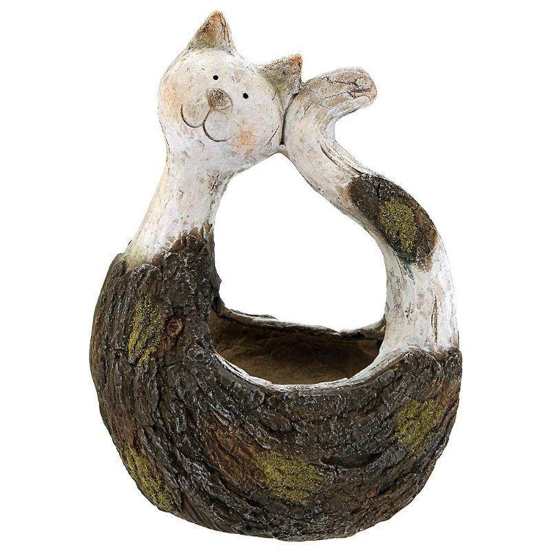 Polyresin Cat Pot - 28cm x 19cm x 36cm - The Base Warehouse