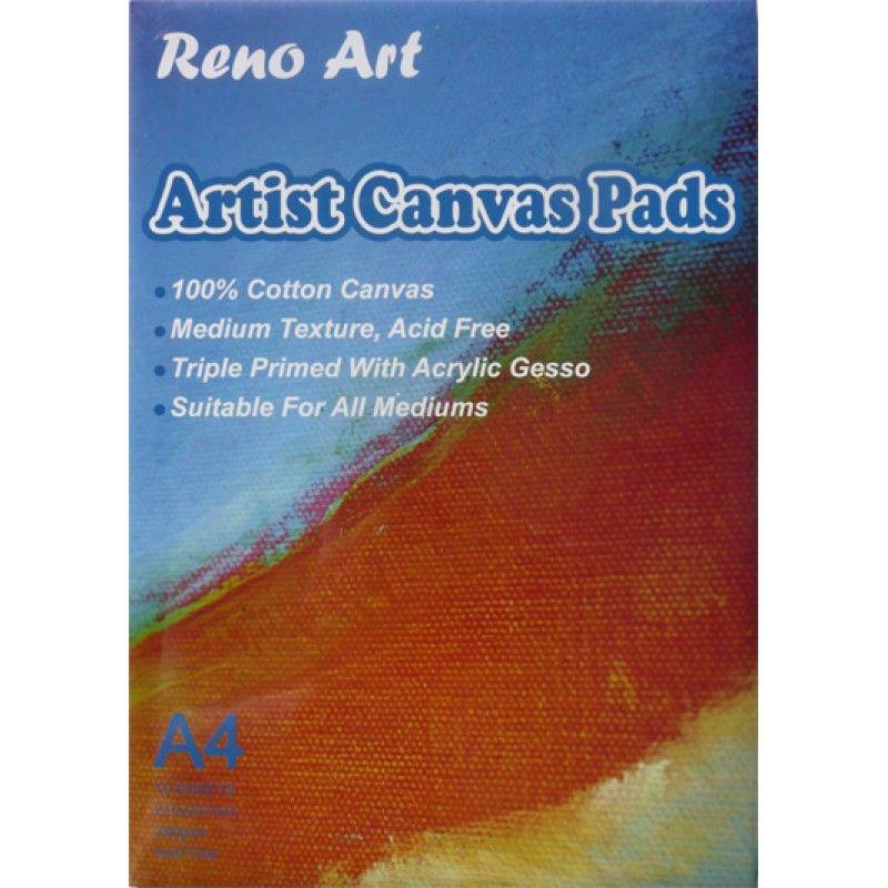 Canvas Pad A4 - 10 Sheets
