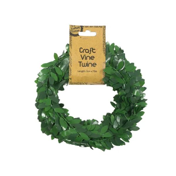 Craft Green Wine Twine - 2cm x 7.5cm