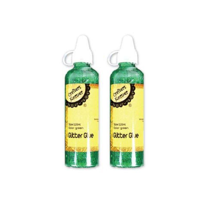 Green Craft Glitter Glue - 120ml