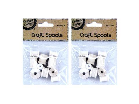 10 Pack Craft Wood Spools