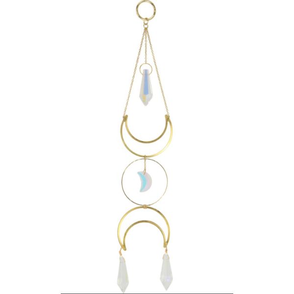 Triple Moon Design Moon Stone Suncatcher - 27cm
