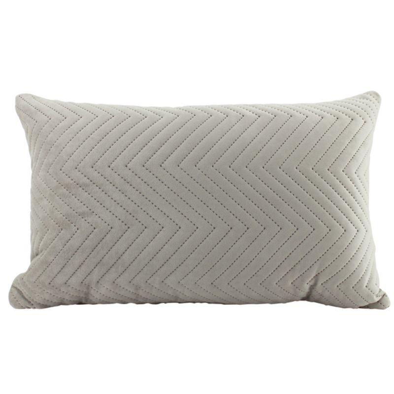 Velvet Quilted Cush Latte30x50