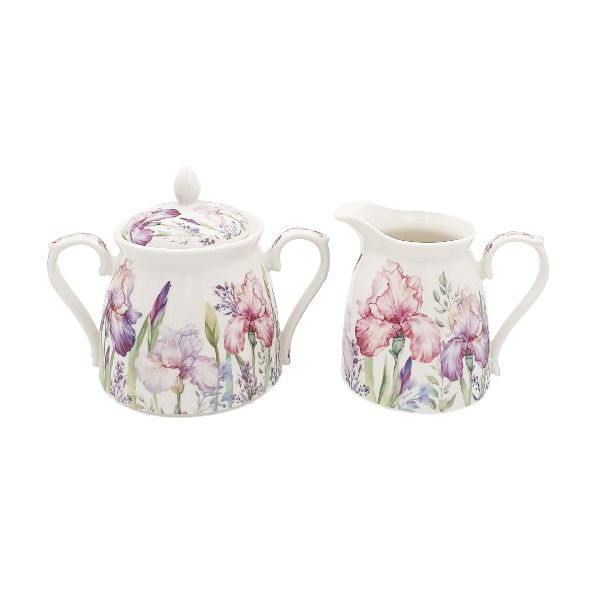 2 Pack Iris Sugar & Creamer