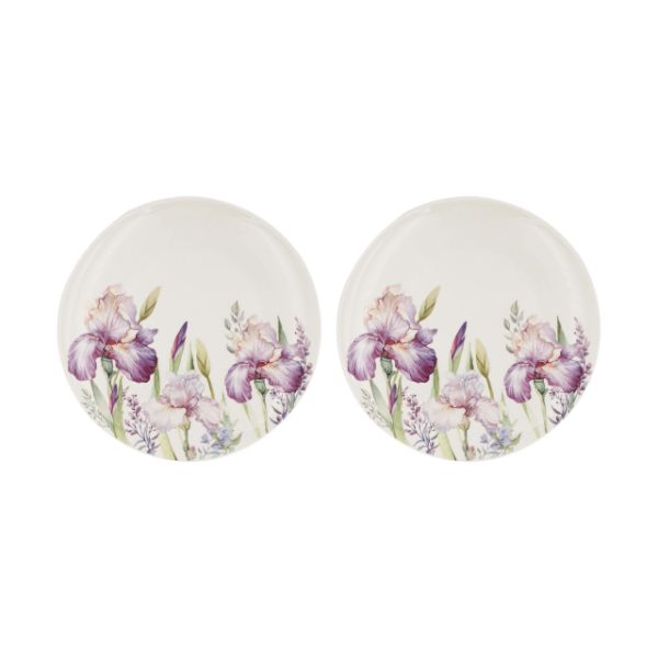 2 Pack Iris Plate - 20.32cm