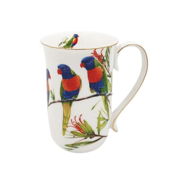Rainbow Lorikeets Mug - 405ml