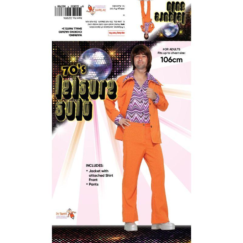 Orange Leisure Suit