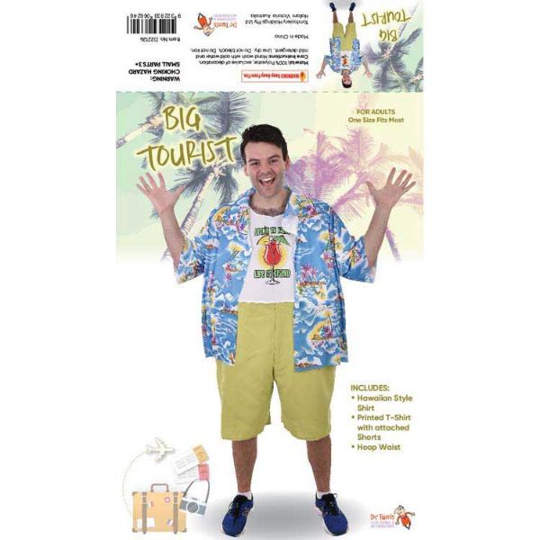 Big Tourist Costume & Shirt