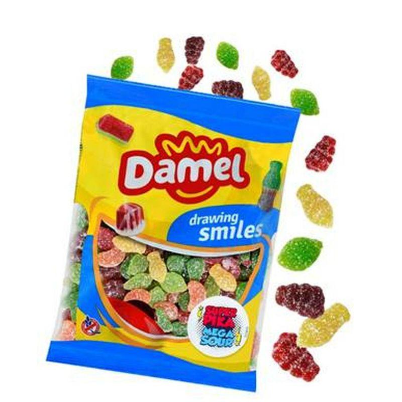 Damel Mega Sour Fruits - 1kg