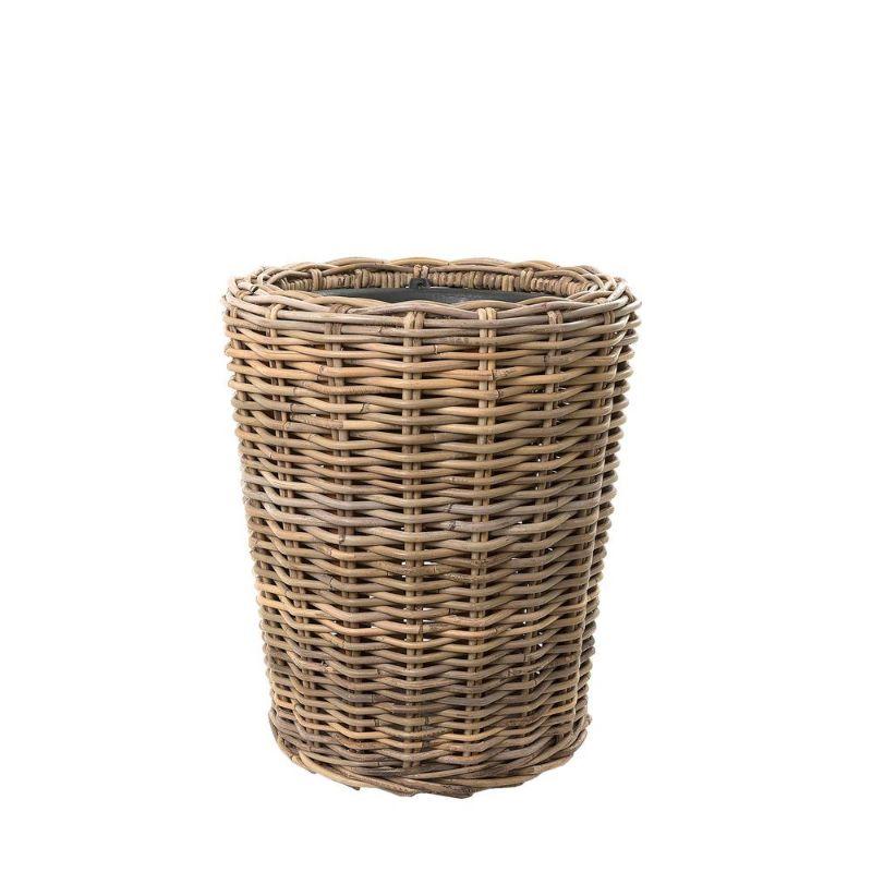 Small Rattan Plant Stand - 38cm x 38cm x 47cm