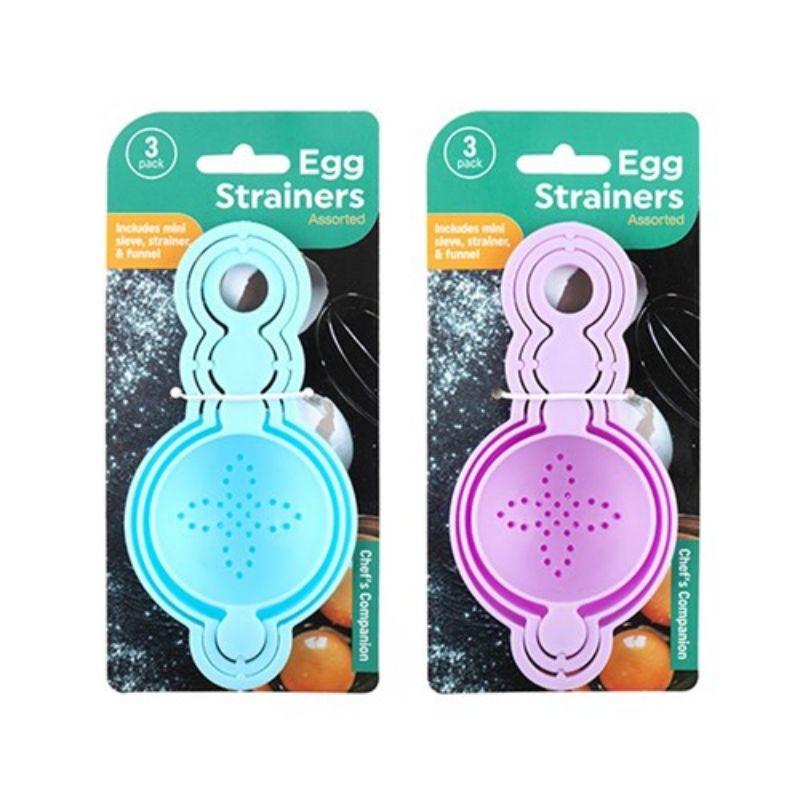 3 Pack Egg Strainer