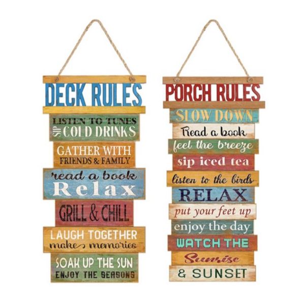 Inspiration Wall Hanging Decor - 40cm x 80cm x 1.5cm