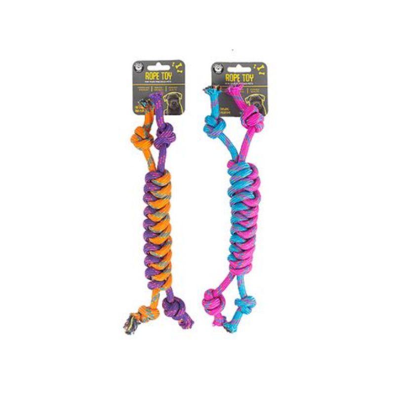 Colour Twist Rope Toy - 43cm
