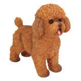 Load image into Gallery viewer, Standing Brown Cavoodle Dog Figurine - 27cm
