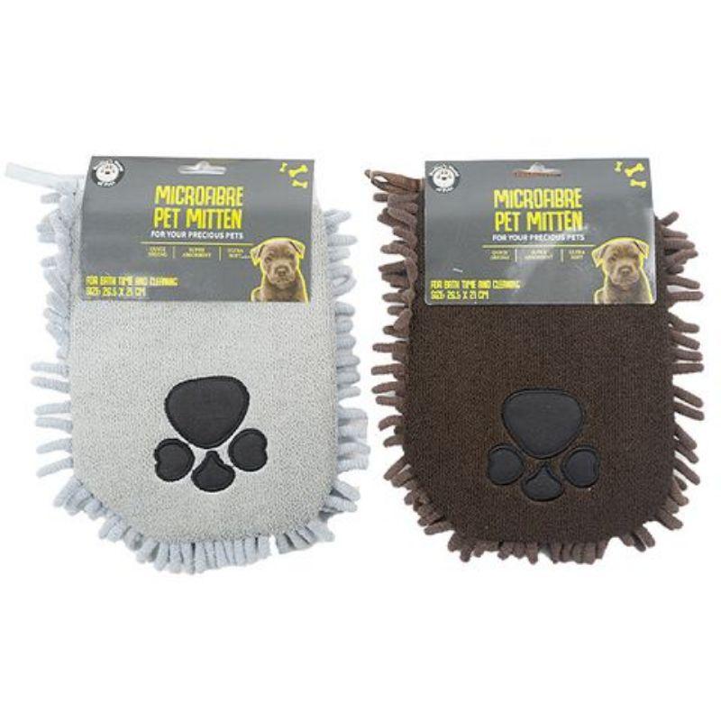 Microfibre Pet Mitt - 25cm x 21cm