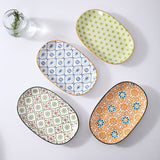 Load image into Gallery viewer, Morocco Oval Plate - 23.5cm