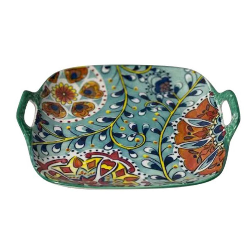 Morocco Square Serving Plate - 21cm x 18.5cm