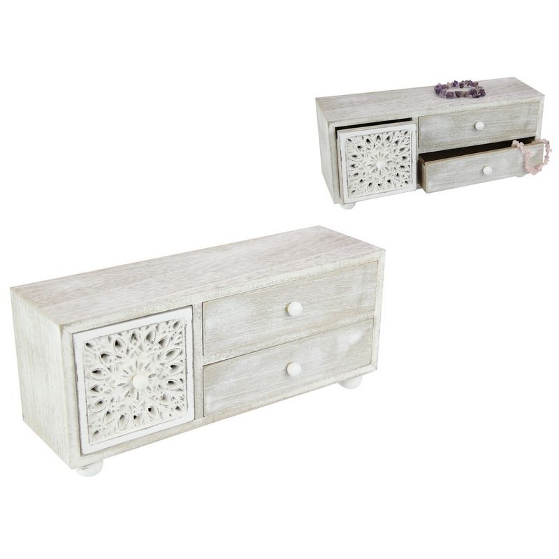 Filigree Triple Drawer Holder in Gift Box - 30cm