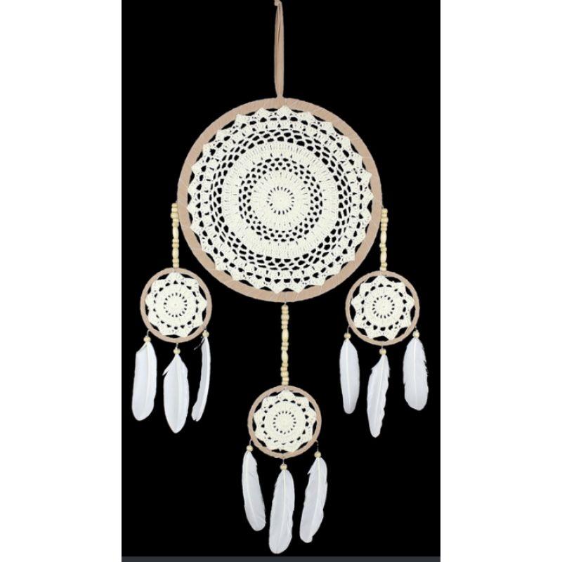 Dream Catcher with Triple Hangers - 32cm