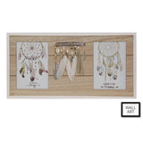 Load image into Gallery viewer, Twin Dream Catcher Framed Print - 40cm x 21cm