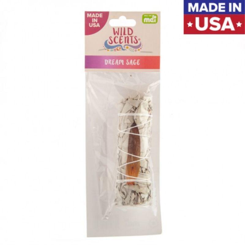 Wild Scents Dream Sage & Herbs Smudge Stick - 11cm x 2cm