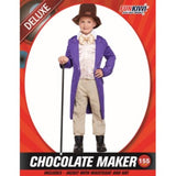 Load image into Gallery viewer, Kids Deluxe Chocolate Maker Costume - One size fits most