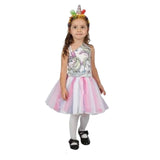 Load image into Gallery viewer, Girls Toddlers Little Unicorn Dress Costume