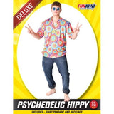 Load image into Gallery viewer, Adults Psychedelic Hippy Shirt Costume
