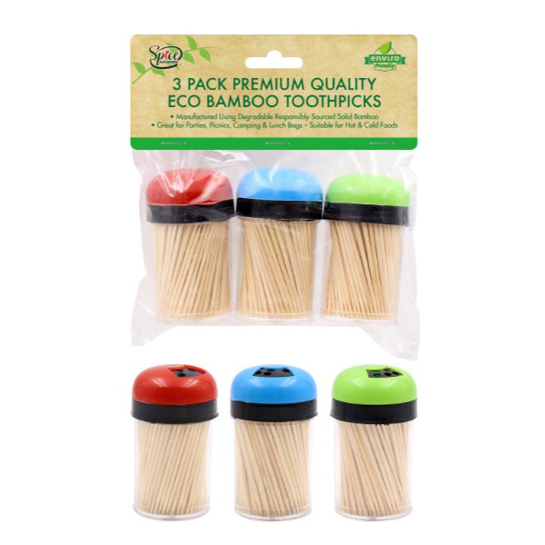3 Pack Tooth Picks