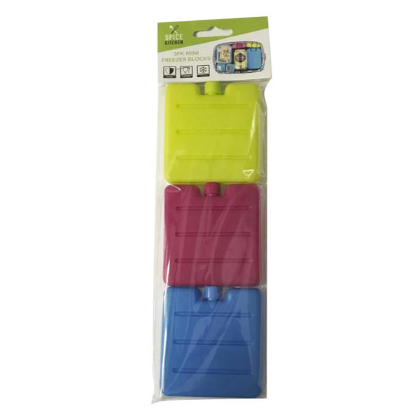 3 Pack Mini Lunch Box Size Freezer Blocks