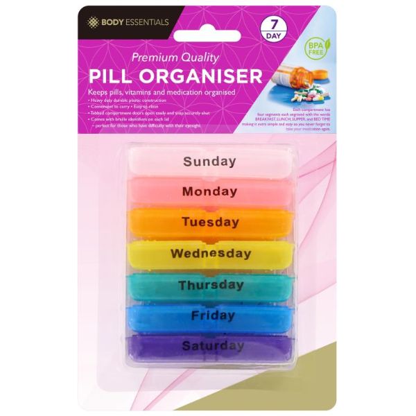 7 Day Medical Pill Case