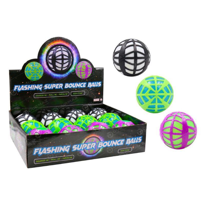 Flashing Super Bounce Ball - 10cm