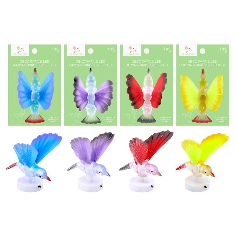 Decorative LED Humming Bird Series Lights - 8cm x 9cm x 9cm