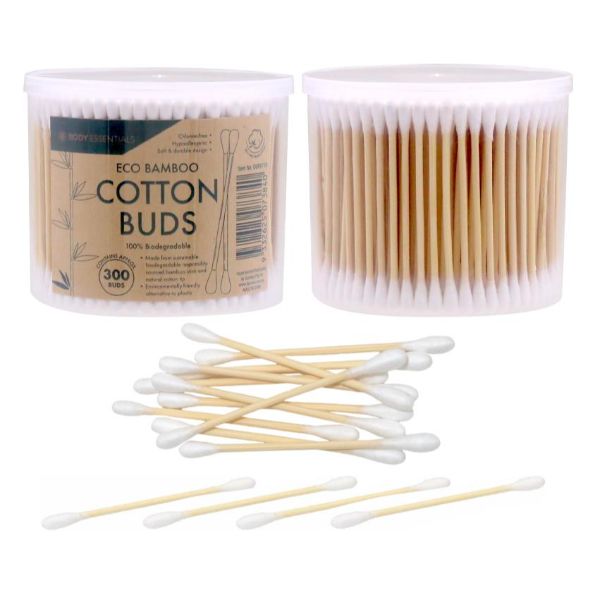 300PK ECO Bamboo Cotton Buds