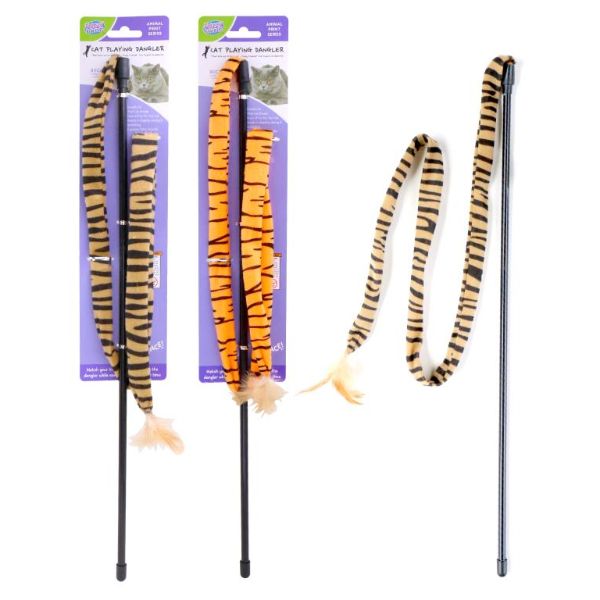 Cat Playing Dangler - Animal Print Series - 48.5CM