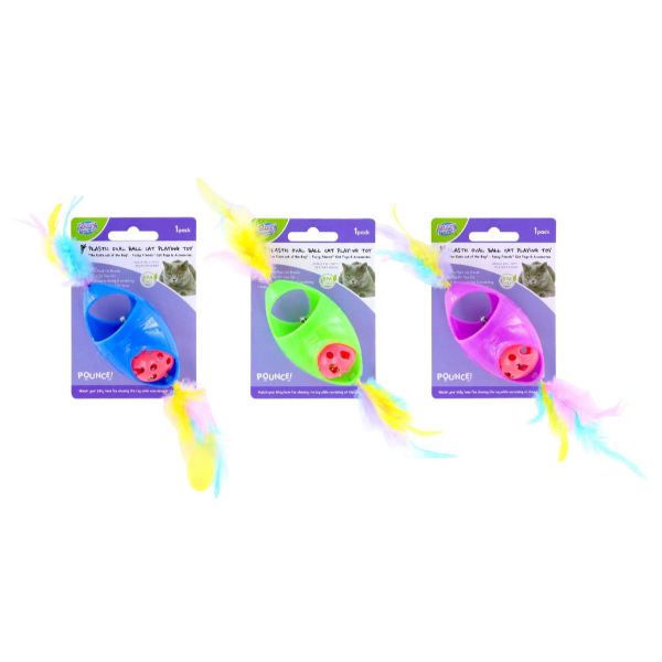 Playing Oval Feather Series Bell Playing Toy