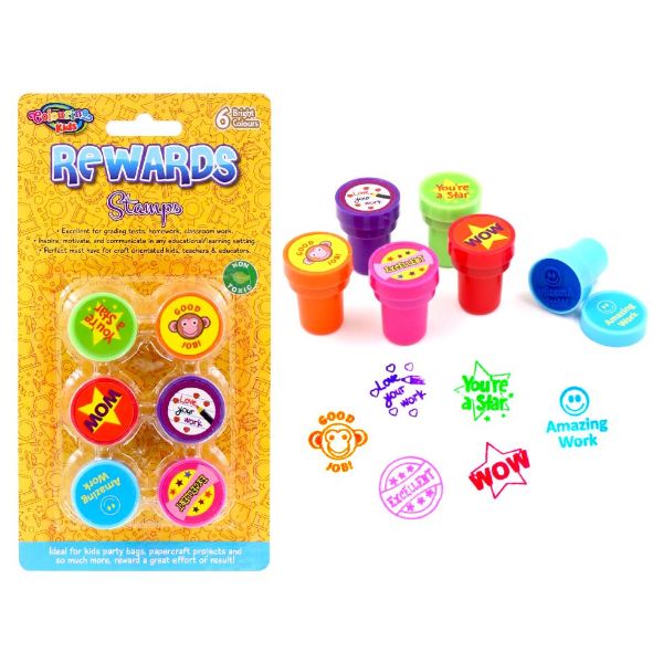 6PK Fun Stamps - Reward Series
